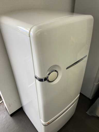 ?激安 希少 レトロ‼️National WiLL製氷機付き冷凍冷蔵庫2ドアNR-B26B1-W?