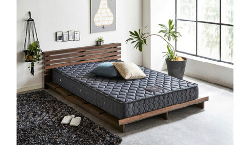 定価43900円→日本製◆東京スプリング工業×neruco 共同開発 日本製 5.5インチコイル 消臭 抗菌 防ダニ マットレス