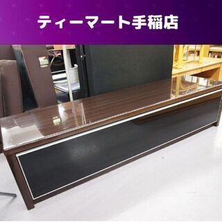 ニトリ ローボード 幅170cm 大型テレビボード 鏡面 テレビ台 重厚感