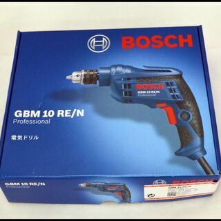未開封 ボッシュ10mm 電気ドリル GBM10RE/N BOSCH