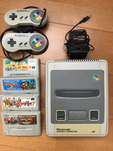 スーパーファミコン　本体\u0026カセット
