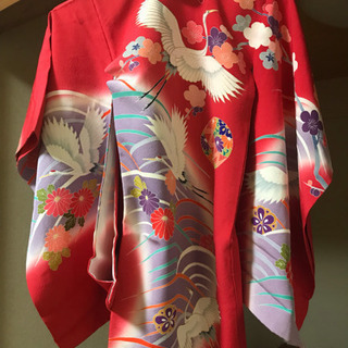 値下げしました。女児 お宮参り用着物