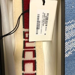 GUCCI QUEEN PL EL ELASTIC　ヘアーバンド新品未使用。$定価250.0の画像