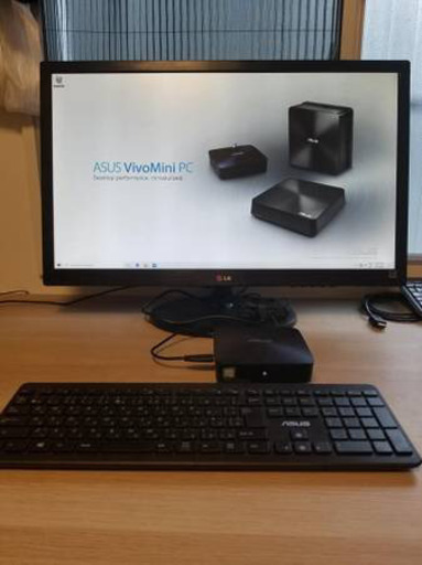 LG27EN43V-Bモニター&VivoMini UN45、キーボード、マウスのセットです、
