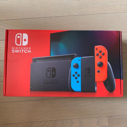 新品　新型　任天堂スイッチ　ネオンカラー