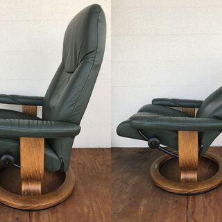 ioy0936 EKORNES エコーネス ストレスレスチェア 現物確認OK 引取歓迎