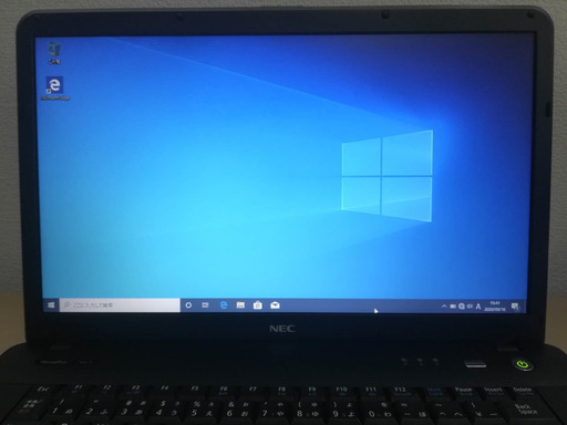 ノートパソコンA NEC VersaPro VK24LA-F CPU:core i3 メモリ:4GB HDD:320GB OS:Win