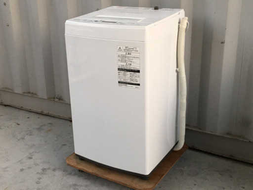 美品！ 東芝 洗濯機◇4.5kg◇2017年製◇パワフル洗浄◇槽洗浄◇AW-45M5◇JW-0088