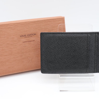 《LOUIS VUITTON/ポルトカルトクリップビエ カードケース》AB 美品