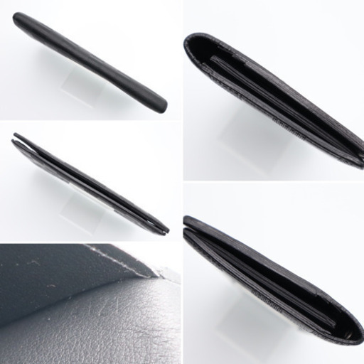 《LOUIS VUITTON/ダミエ アンフィニ 二つ折り財布》ABランク 美品