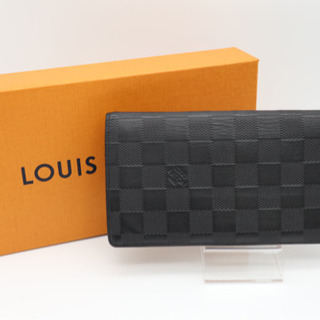 《LOUIS VUITTON/ダミエ アンフィニ 二つ折り財布》...