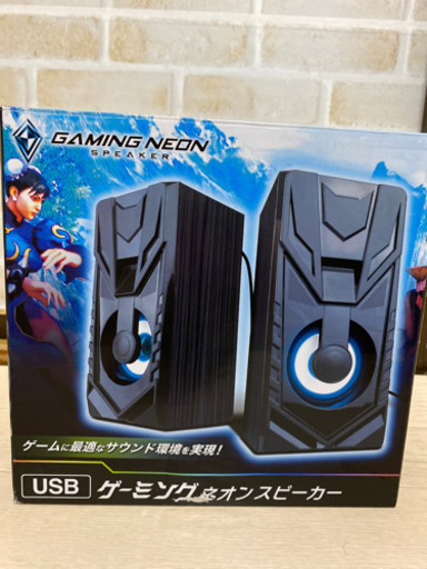 新品❗️ ゲーミングネオンスピーカー‼️