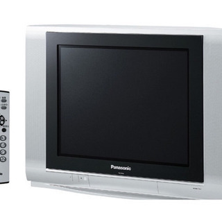 Panasonic 21型 ブラウン管テレビ 地デジチューナー付き