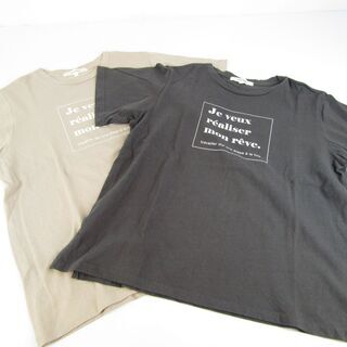 大幅値下げ！！ N1552・半袖 Tシャツ 6点セット サンカンシオン ハッシュアッシュ ピンクアドべ など 夏物 まとめ レディースの画像