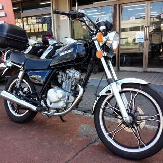 NO.3449　ＧＮ１２５Ｈ　空冷4サイクル単気筒エンジン　リヤ...