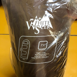 新品の寝袋を追加。キャンプ用品 値下げしました。