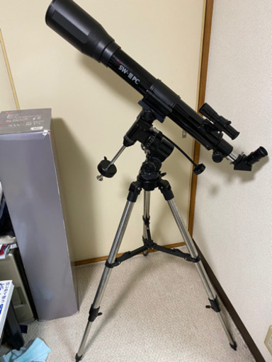 屈折式赤道儀式天体望遠鏡　状態良好！SW-ⅢPC(中古)美品