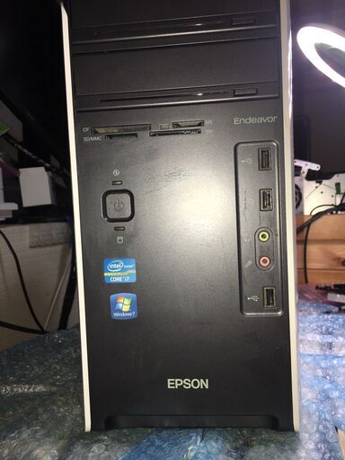 ゲーミングPC Endeavor改Ⅱ Core i7 SSD HDD Win10 GeForce GTS450　特価