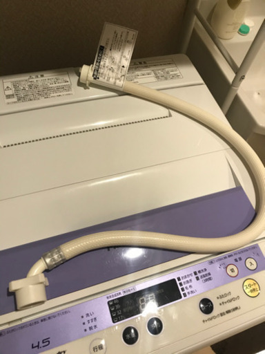 パナソニック 4.5キロ洗濯機 Panasonic