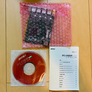 BUFFALO IFC-USB2P5 PCI接続USB2.0増設ボードの画像