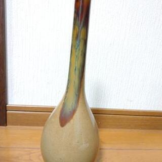 小石原焼   鶴首 花瓶の画像