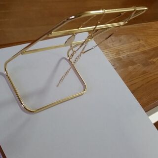 幸福のコイン　最高級鍍金デザインチェーン二連　ブレスレットの画像