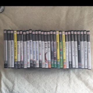PS2ソフトまとめ売りの画像