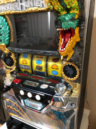 パチスロ実機 モンスターハンター月下雷鳴不要機付