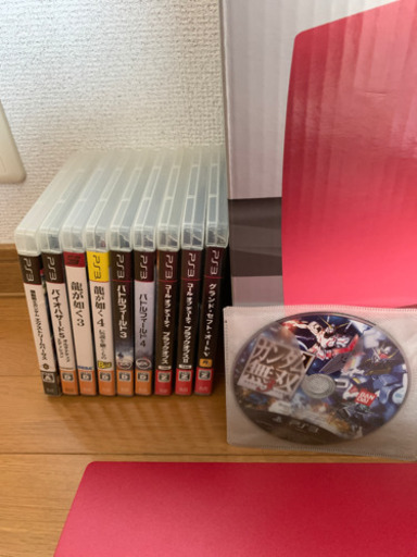 PS3本体＋ゲームソフト10本＋コントローラー2個セット