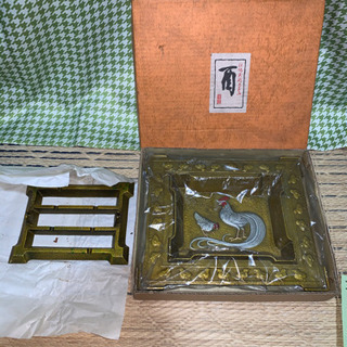 量徳飾り皿