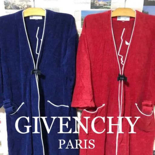 ジバンシー バスローブ ガウン ペア セット GIVENCHY