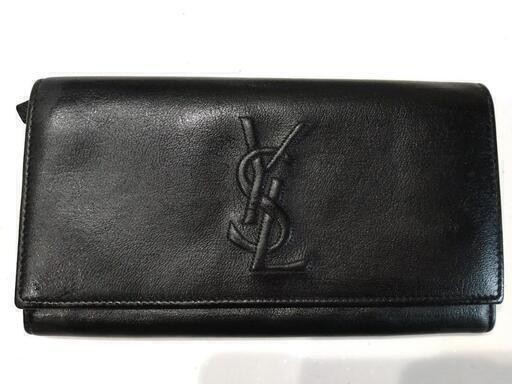 美品★1万円　イブサンローラン　レザー長財布