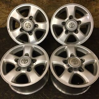 TOYOTA トヨタ ランクル100 純正ホイール 16インチ 4本 8J5HPCD150+60