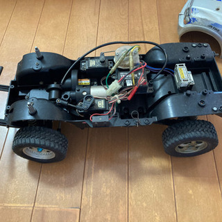 タミヤ　XB 1/10 パジェロラリースポーツ　cc-01シャーシ　プロポ、充電器他付きの画像