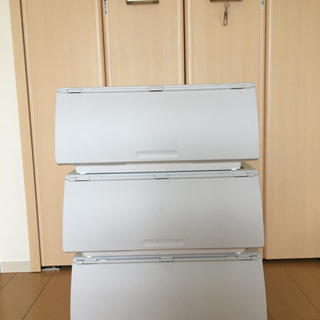 ニトリ　Nフラッテ　グレー　レギュラー　2個の画像