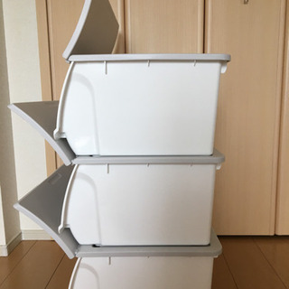 ニトリ　Nフラッテ　グレー　レギュラー　2個の画像