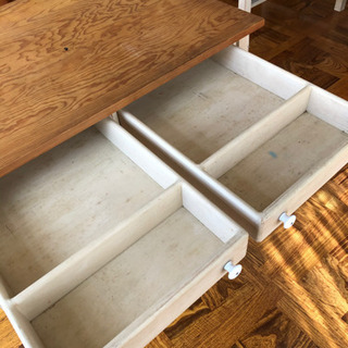 カントリー家具　勉強机①の画像