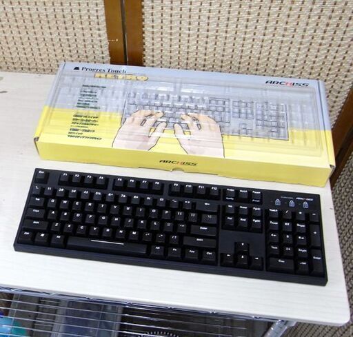 プログレタッチ レトロ ARCHISS メカニカル フルキーボード Progres Touch RETRO 日本語 JIS配列 黒モデル ２色成形 黒軸 cherry mx パソコン