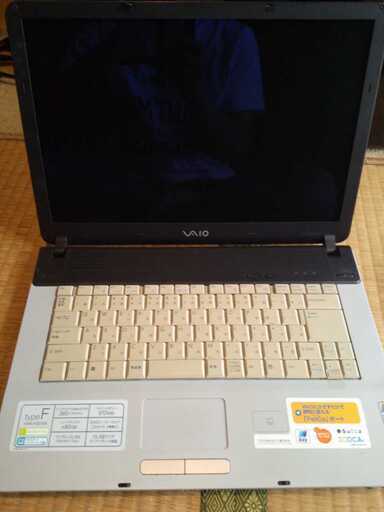 起動OK＆ACアダプタ無し◆SONY VAIO VGN-FS22VB(PCG-7D2N)