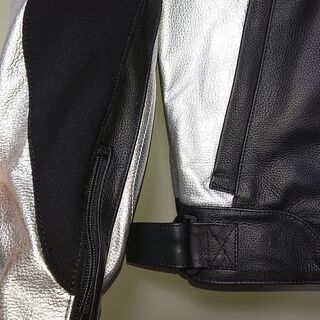 新品未使用 BERIK ベリック レザージャケット グリーン 44 【XXSサイズ】 牛革 バイク ツーリング　アレンネス　アルパインスターの画像