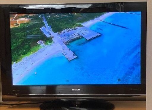 日立　Wooo　42インチプラズマテレビ　HDD250GB内蔵