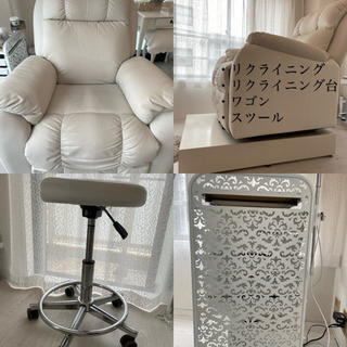 【お渡し決まりました】まつげエクステで使用していた一式（リクライ...