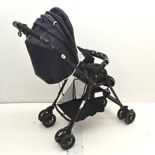 買い物かごが積める！ 西松屋 ショッピングデコット 4cas ベビーカー (0220353855)の画像