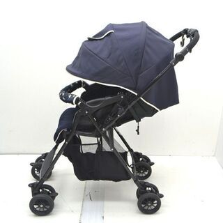 買い物かごが積める！ 西松屋 ショッピングデコット 4cas ベビーカー (0220353855)の画像
