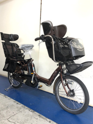 ブリヂストン アンジェリーノ　20インチ 3人乗り 8.9ah デジタルスイッチ　電動自転車　930