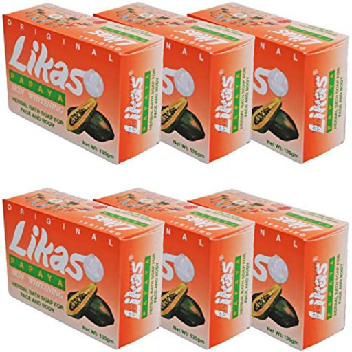 フィリピンパパイヤ石鹸 likas 6個セット