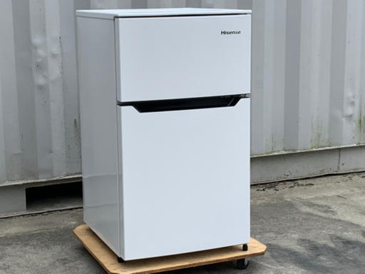 Hisense ノンフロン冷蔵庫 2020年 HR-B95A F20 Hisense 2020年製 93ℓ 直冷式冷凍冷蔵庫 HR-B95A