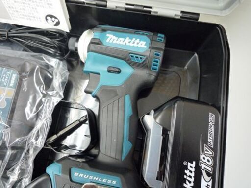 新品 マキタ 18V 充電式インパクトドライバ 6.0Ah TD171DRGX ブルー バッテリBL1860B×2 充電器DC18RF ケースセット makita  札幌市手稲区
