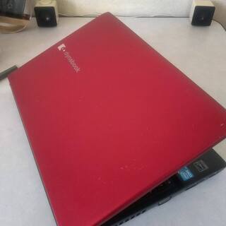 すぐ使えるスリムモバイルPC⑤（赤）/Windows10/東芝ダ...