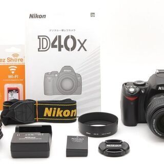 ◇極美品＆スマホ転送◇ニコン D40X レンズキット
